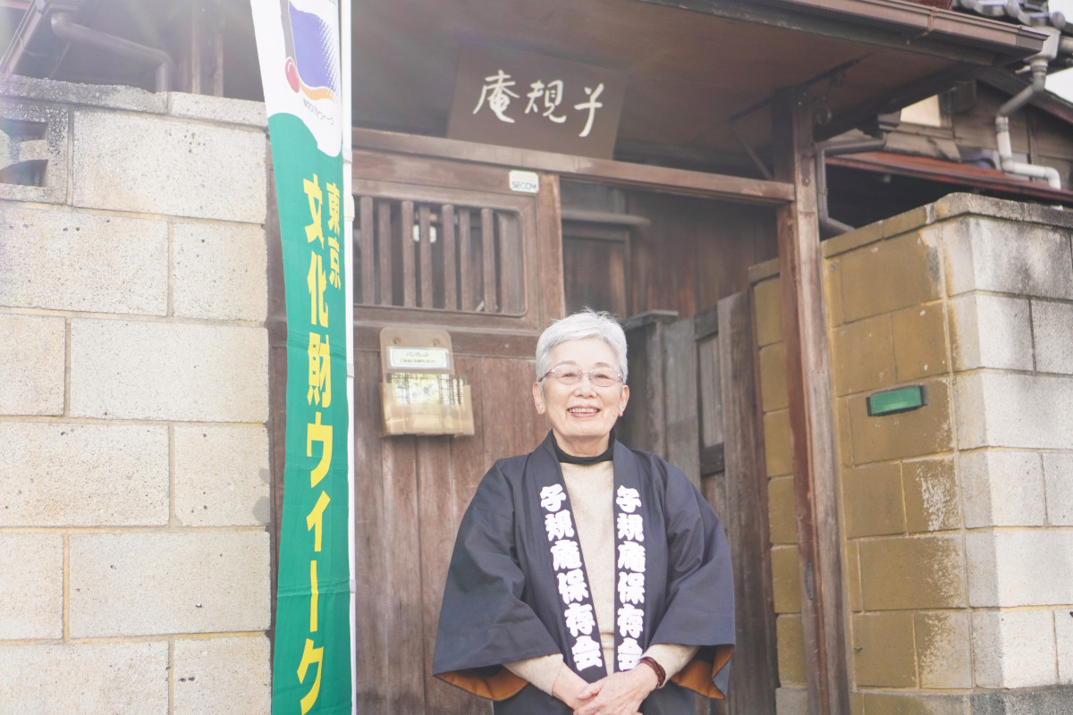 子規庵保存会理事長　齊藤直子さん